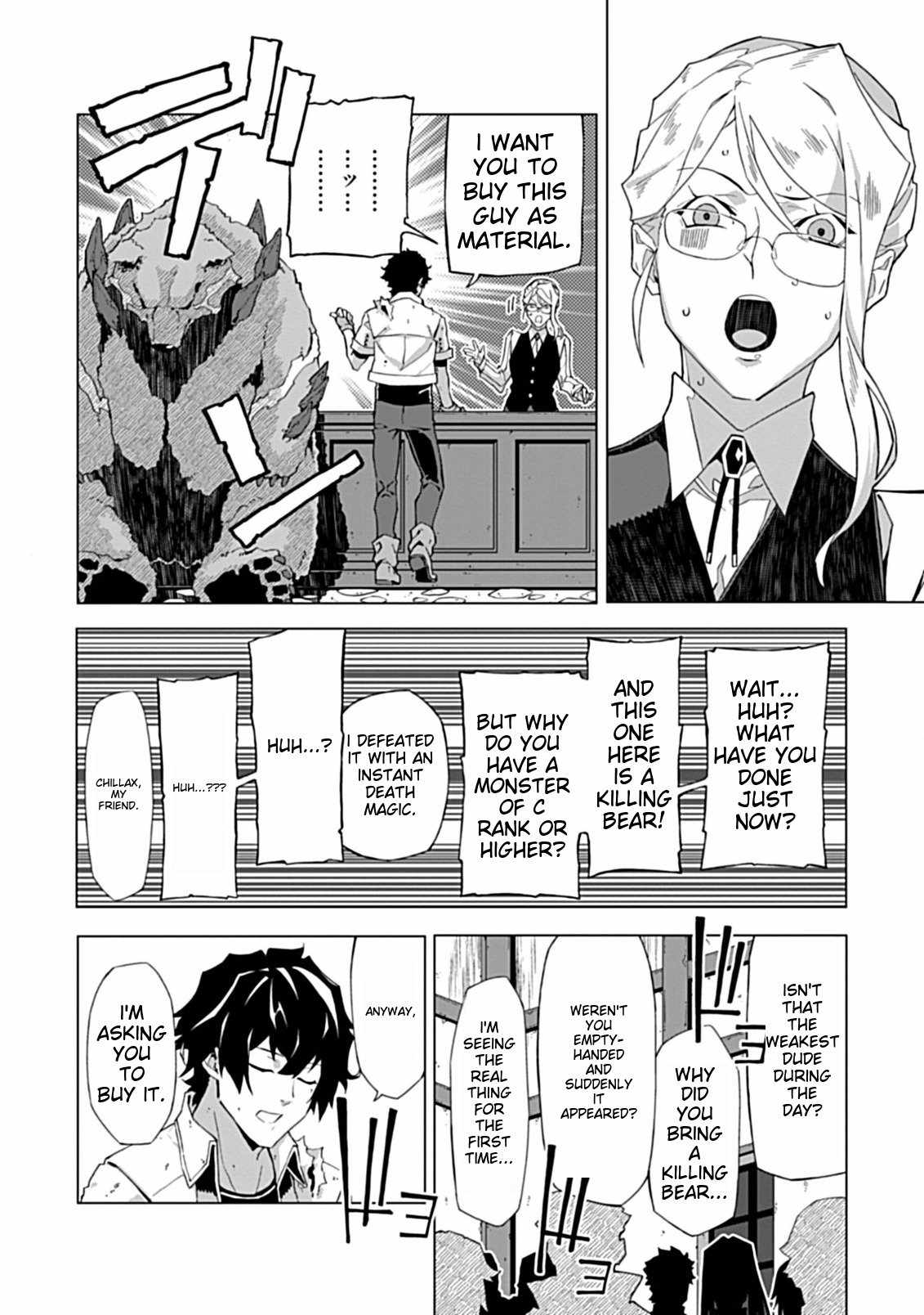 Instant Death and Destruction of the Weakest Magician Chapter 2.1 - Page 10