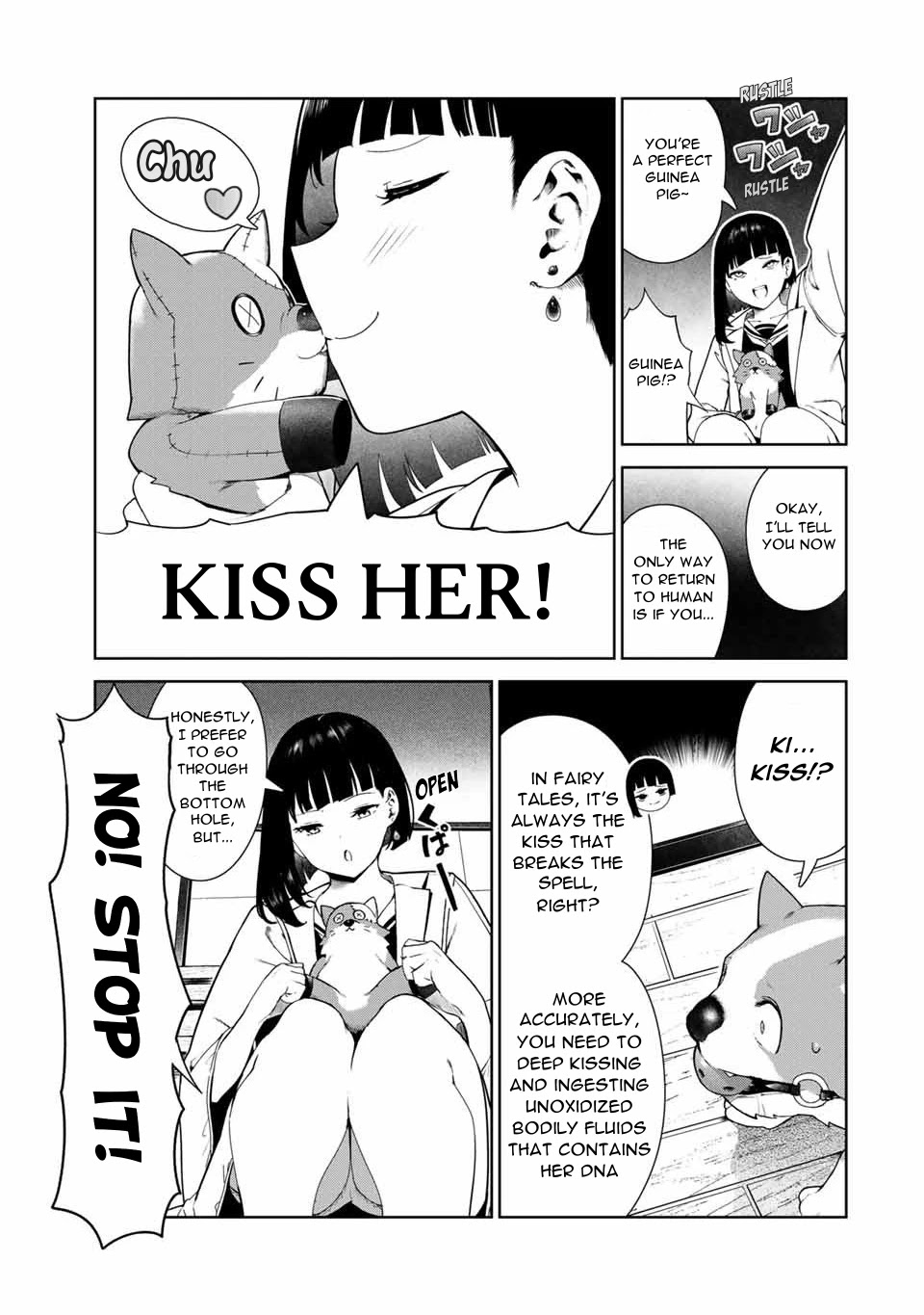 Inu ni Nattara Suki na Hito ni Hirowareta Chapter 17 - Page 7