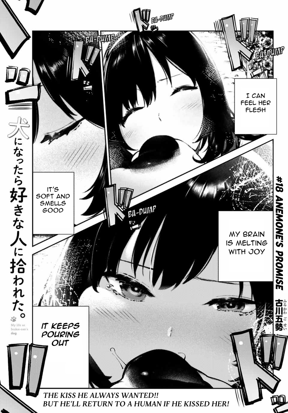 Inu ni Nattara Suki na Hito ni Hirowareta Chapter 18 - Page 1