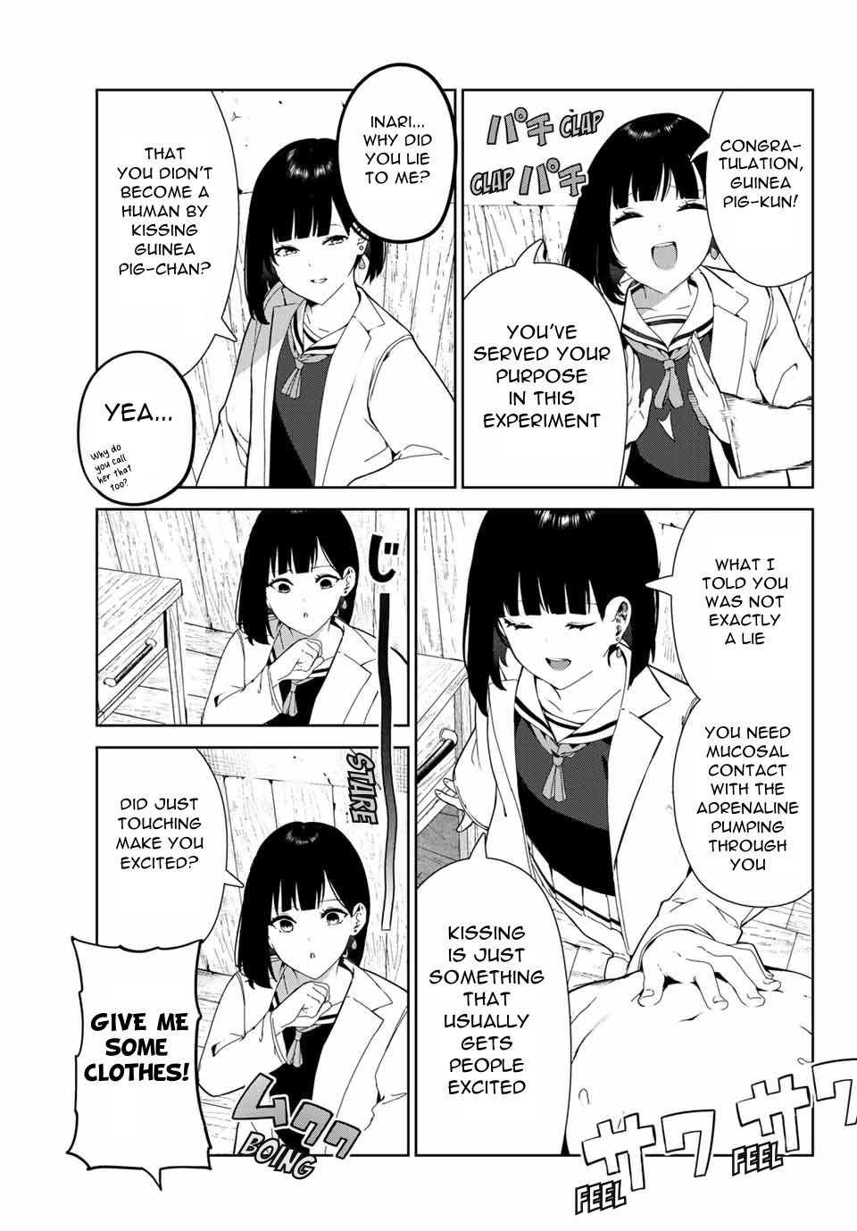 Inu ni Nattara Suki na Hito ni Hirowareta Chapter 19 - Page 3