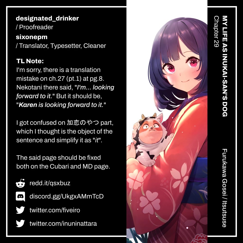 Inu ni Nattara Suki na Hito ni Hirowareta Chapter 29 - Page 15