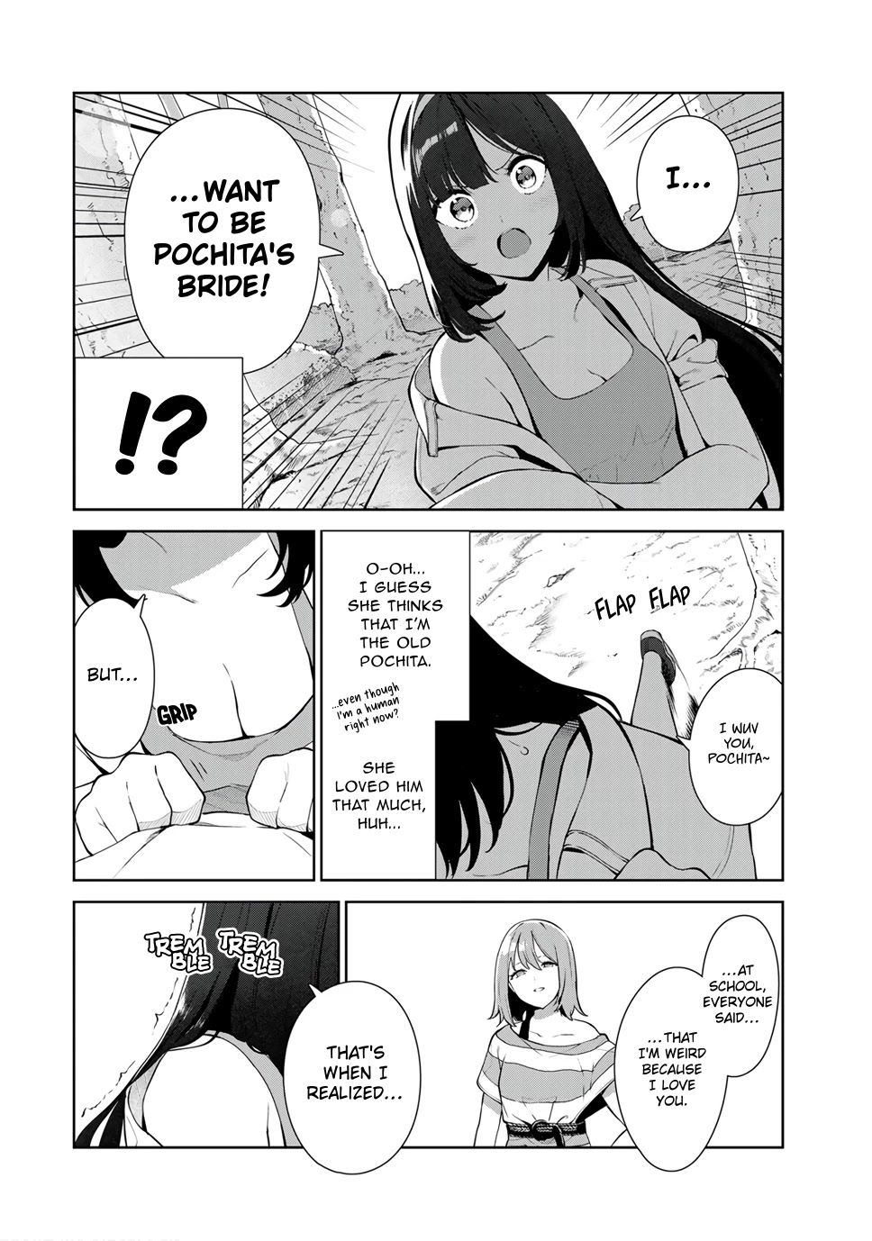 Inu ni Nattara Suki na Hito ni Hirowareta Chapter 35 - Page 10