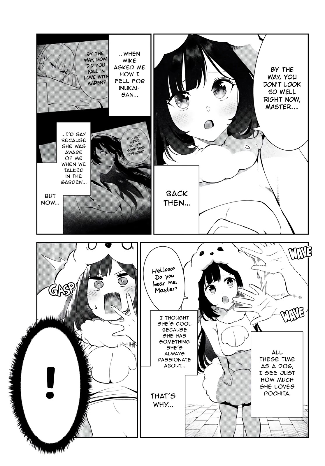 Inu ni Nattara Suki na Hito ni Hirowareta Chapter 39 - Page 15