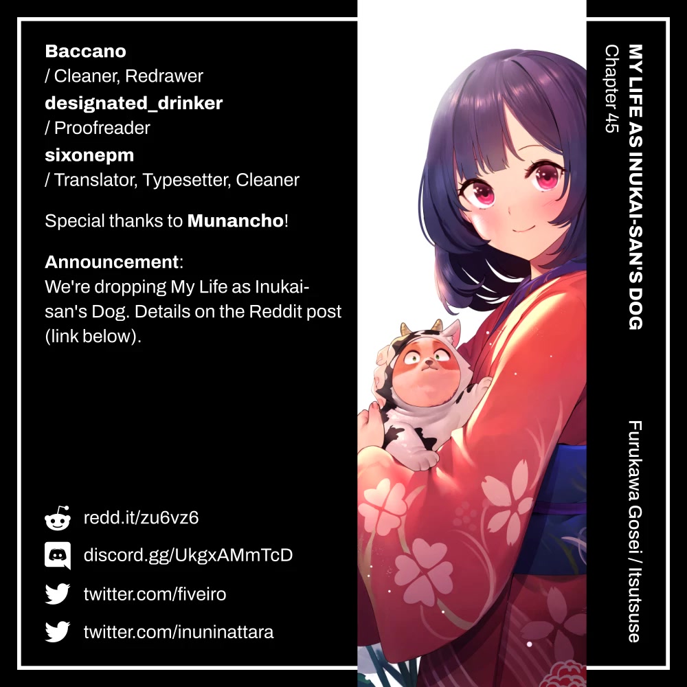 Inu ni Nattara Suki na Hito ni Hirowareta Chapter 45 - Page 18
