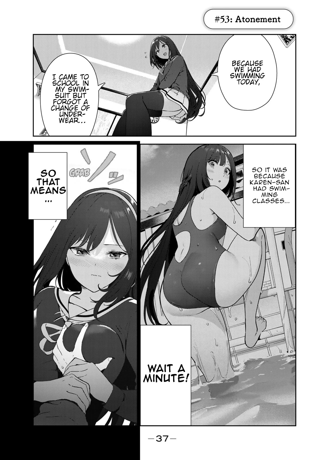 Inu ni Nattara Suki na Hito ni Hirowareta Chapter 53 - Page 1