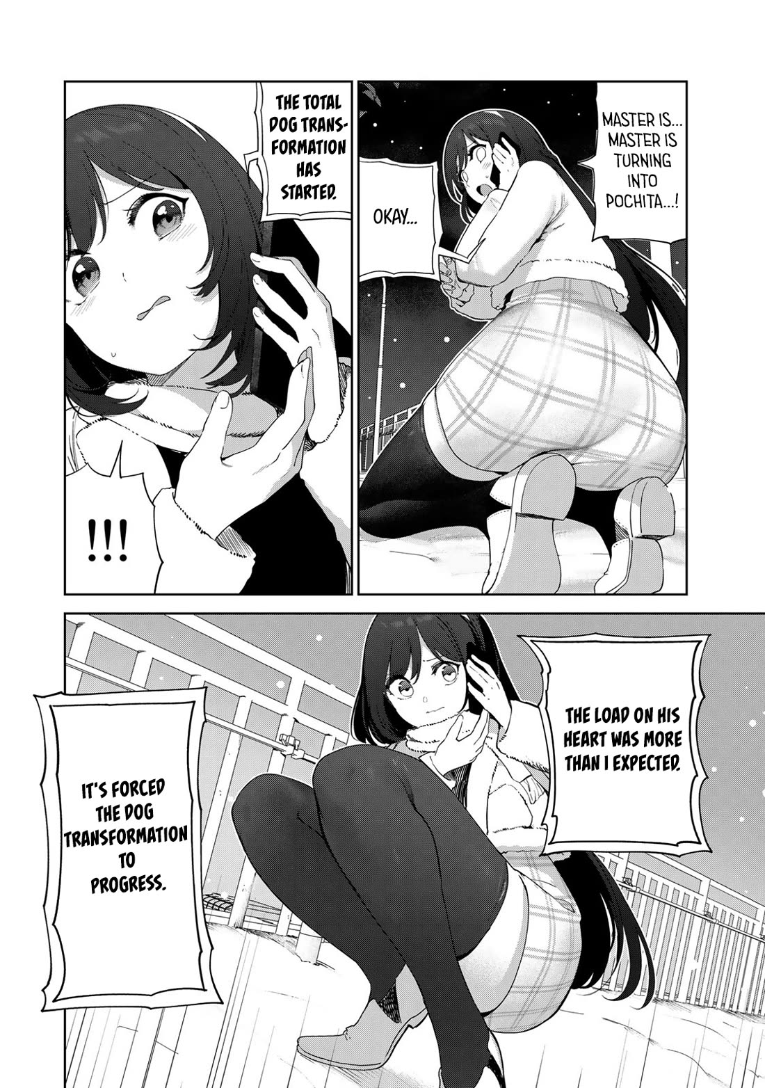 Inu ni Nattara Suki na Hito ni Hirowareta Chapter 59 - Page 14