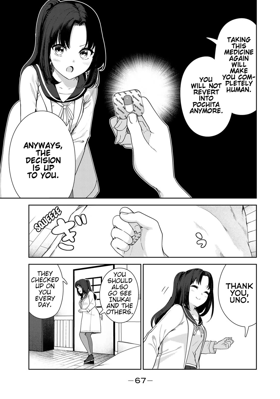 Inu ni Nattara Suki na Hito ni Hirowareta Chapter 61 - Page 16