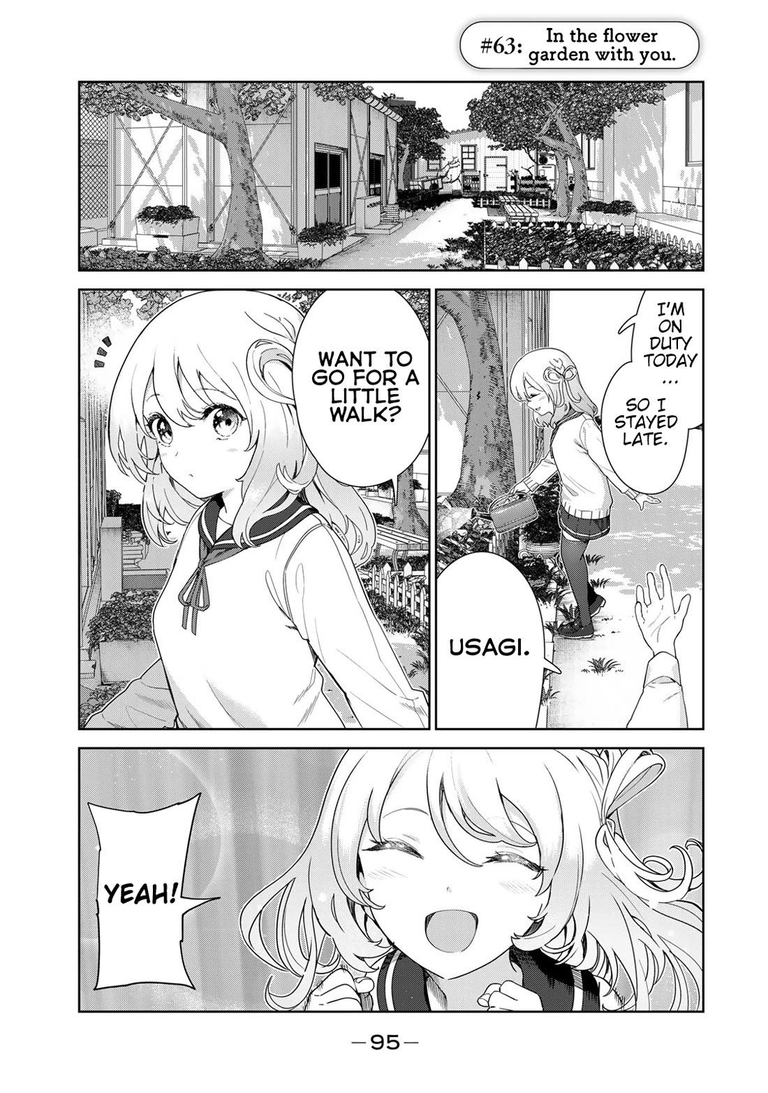 Inu ni Nattara Suki na Hito ni Hirowareta Chapter 63 - Page 1