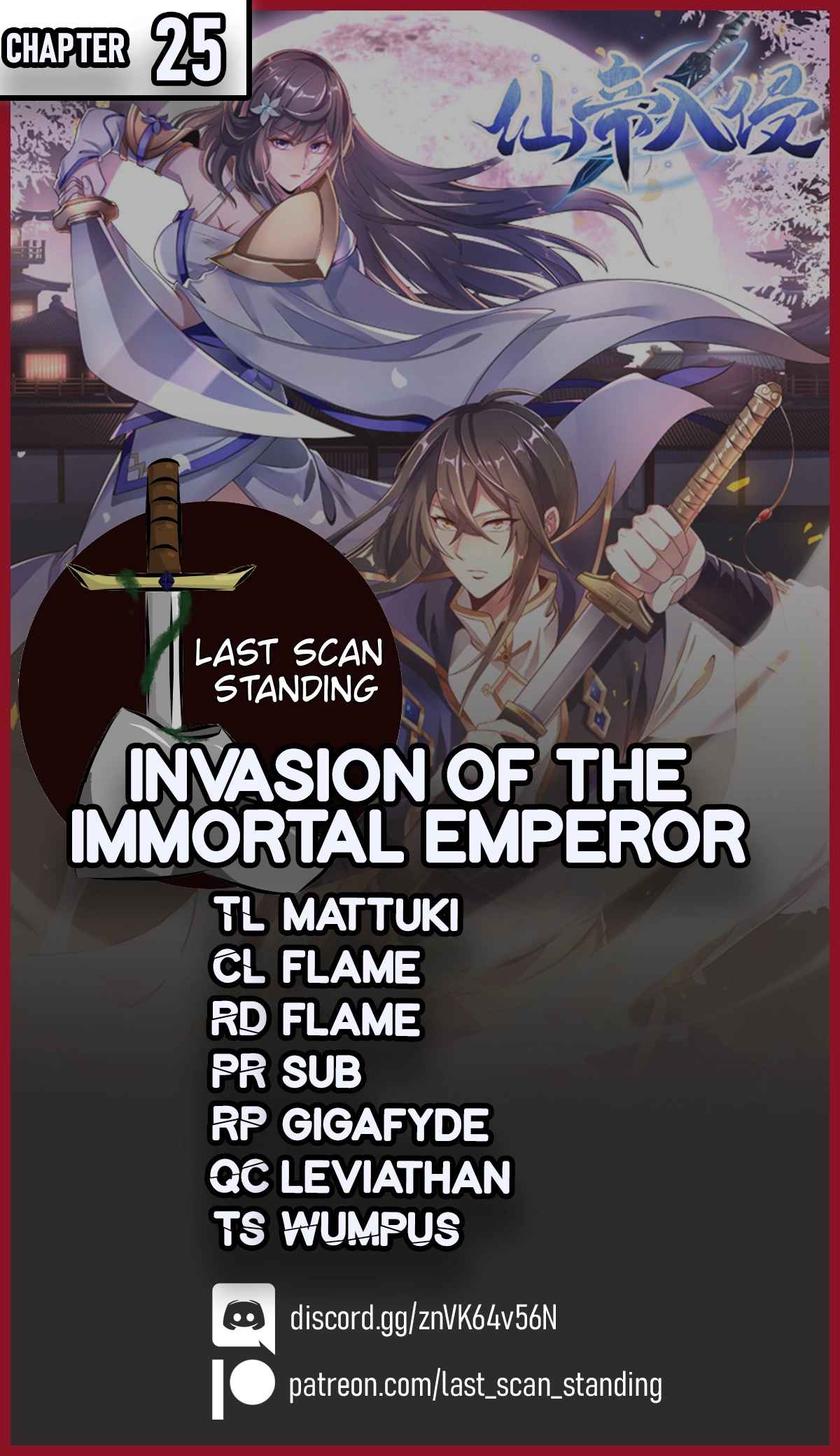 Invasion of the Immortal Emperor Chapter 25 - Page 1