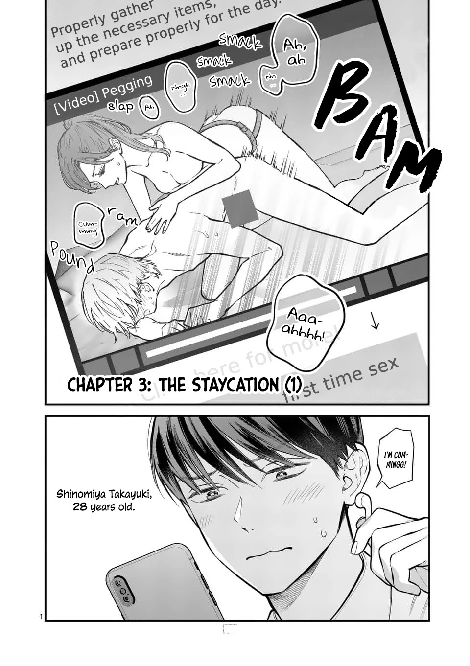 Is It Wrong to Get Done by a Girl? Chapter 3 - Page 1