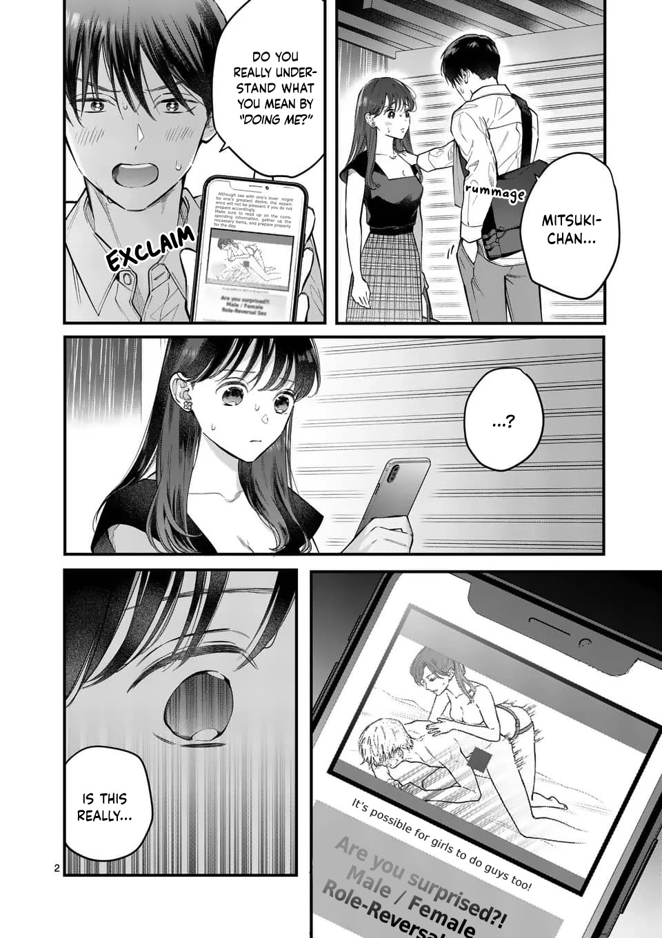 Is It Wrong to Get Done by a Girl? Chapter 4 - Page 2