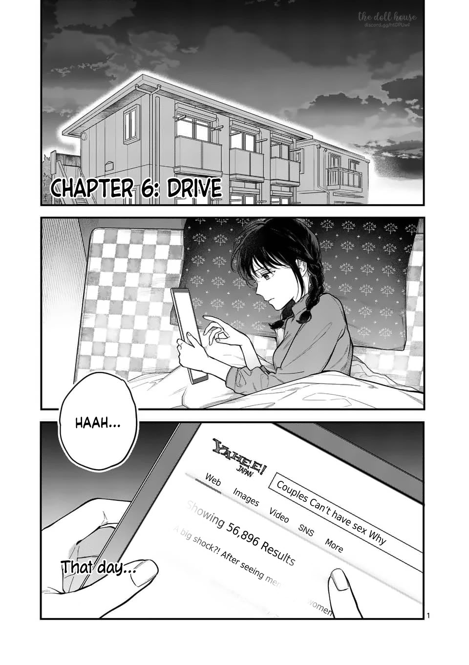 Is It Wrong to Get Done by a Girl? Chapter 6 - Page 1