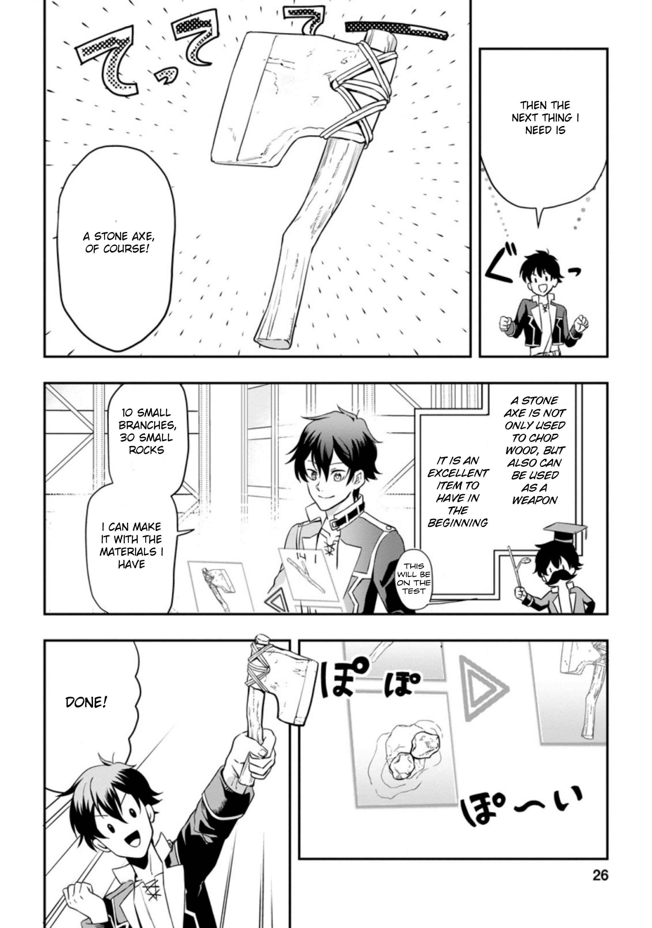 Isekai Craft Gurashi ~Jiyuu Kimama na Seisan Shoku no Honobono Slow Life~ Chapter 1 - Page 24