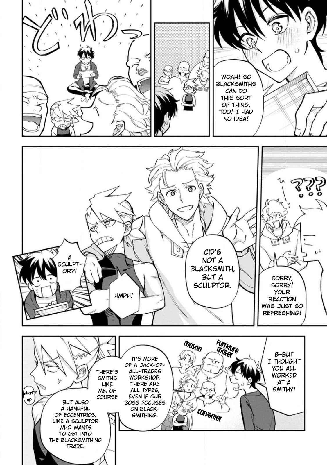 Isekai Craft Gurashi ~Jiyuu Kimama na Seisan Shoku no Honobono Slow Life~ Chapter 14 - Page 14