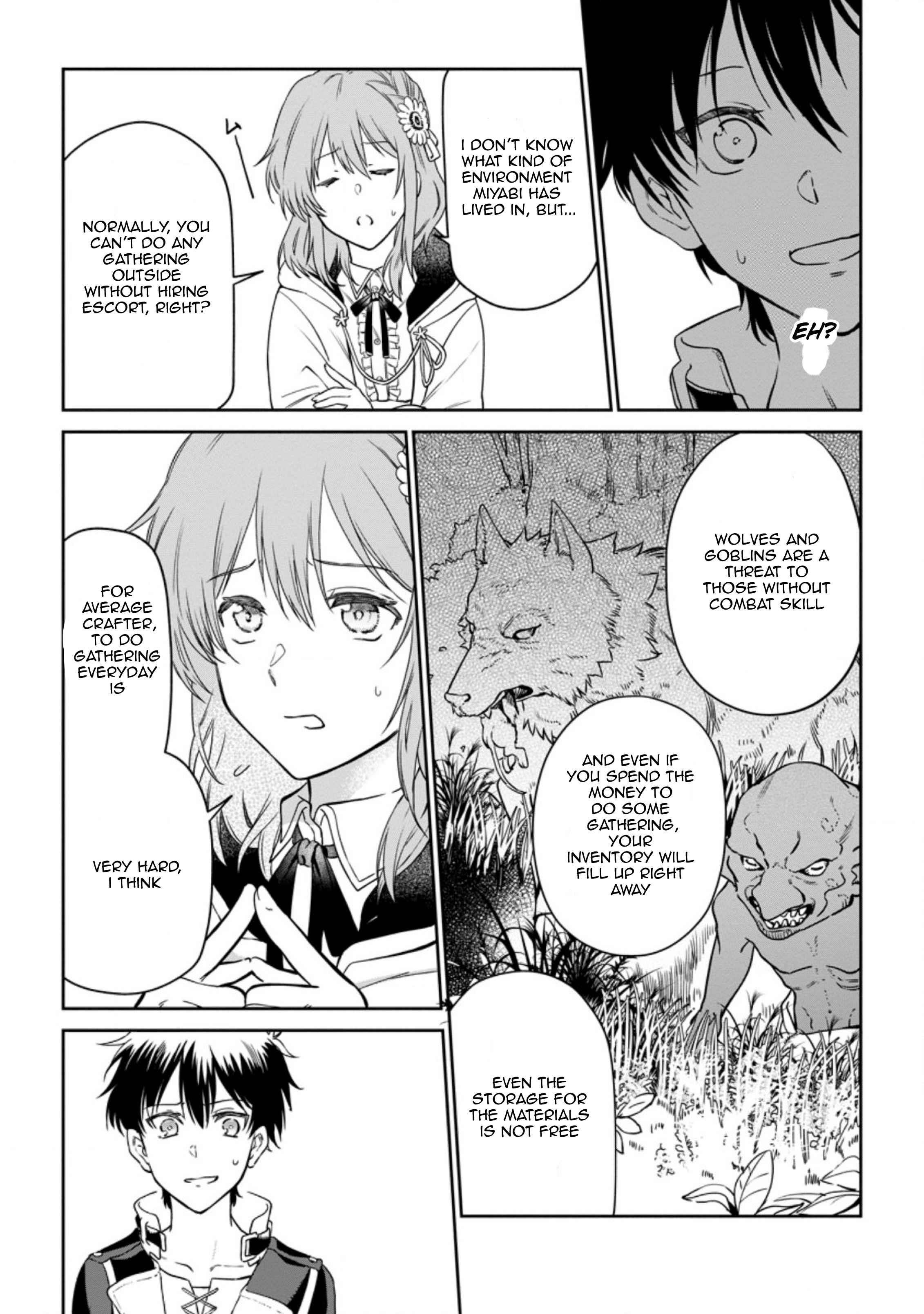 Isekai Craft Gurashi ~Jiyuu Kimama na Seisan Shoku no Honobono Slow Life~ Chapter 5.1 - Page 11