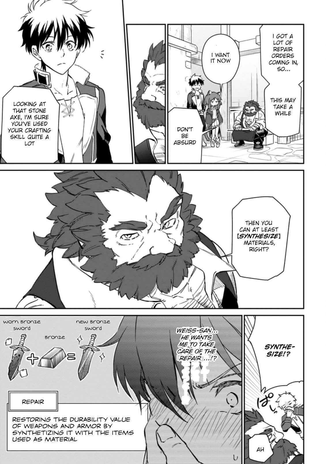 Isekai Craft Gurashi ~Jiyuu Kimama na Seisan Shoku no Honobono Slow Life~ Chapter 8.2 - Page 7