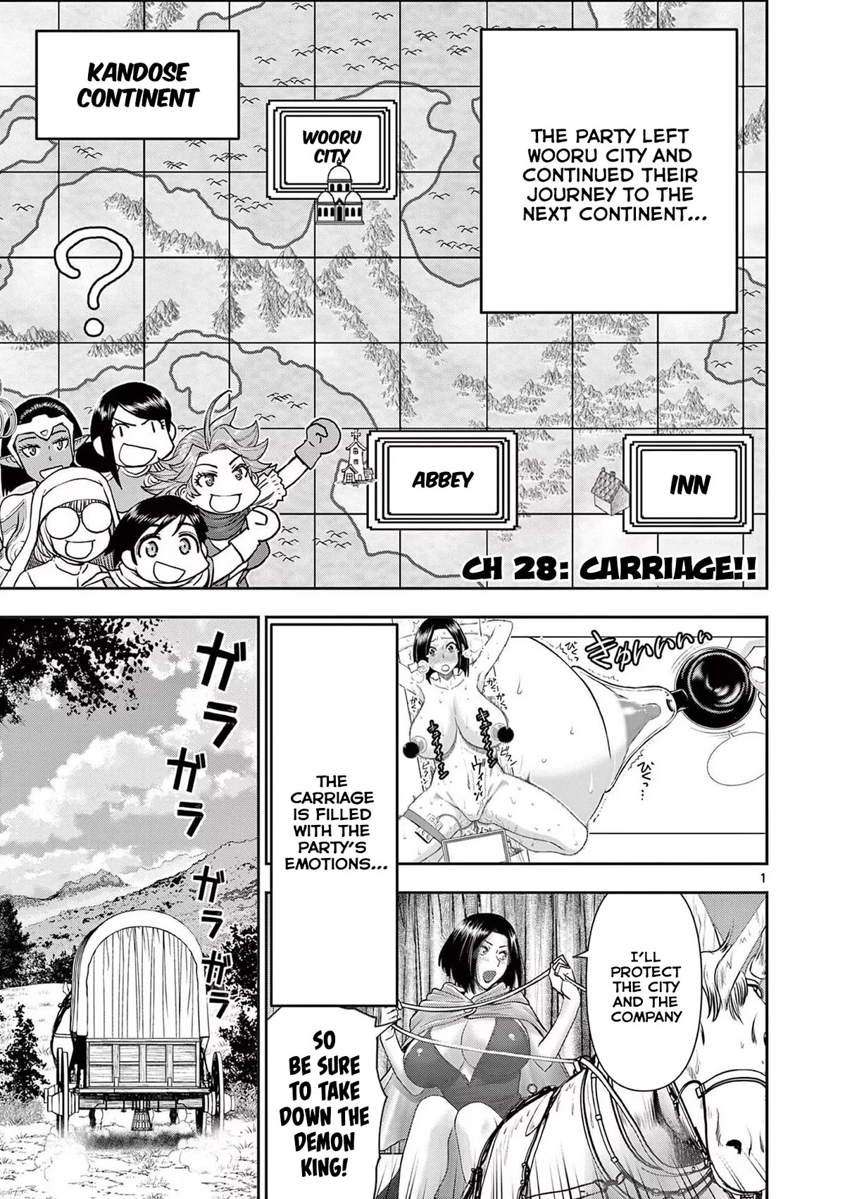 Isekai Furin ll ~Michibika Reshi Hitodzuma Tachi to Bukiyo Tensei Yuusha~ Chapter 28 - Page 1