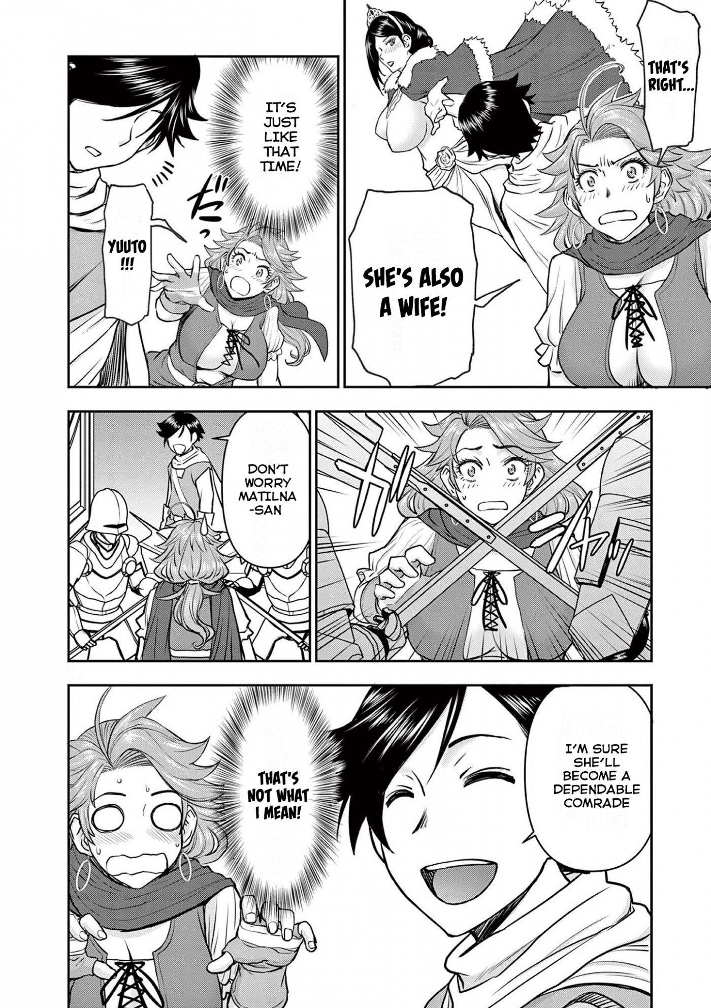 Isekai Furin ll ~Michibika Reshi Hitodzuma Tachi to Bukiyo Tensei Yuusha~ Chapter 5 - Page 14