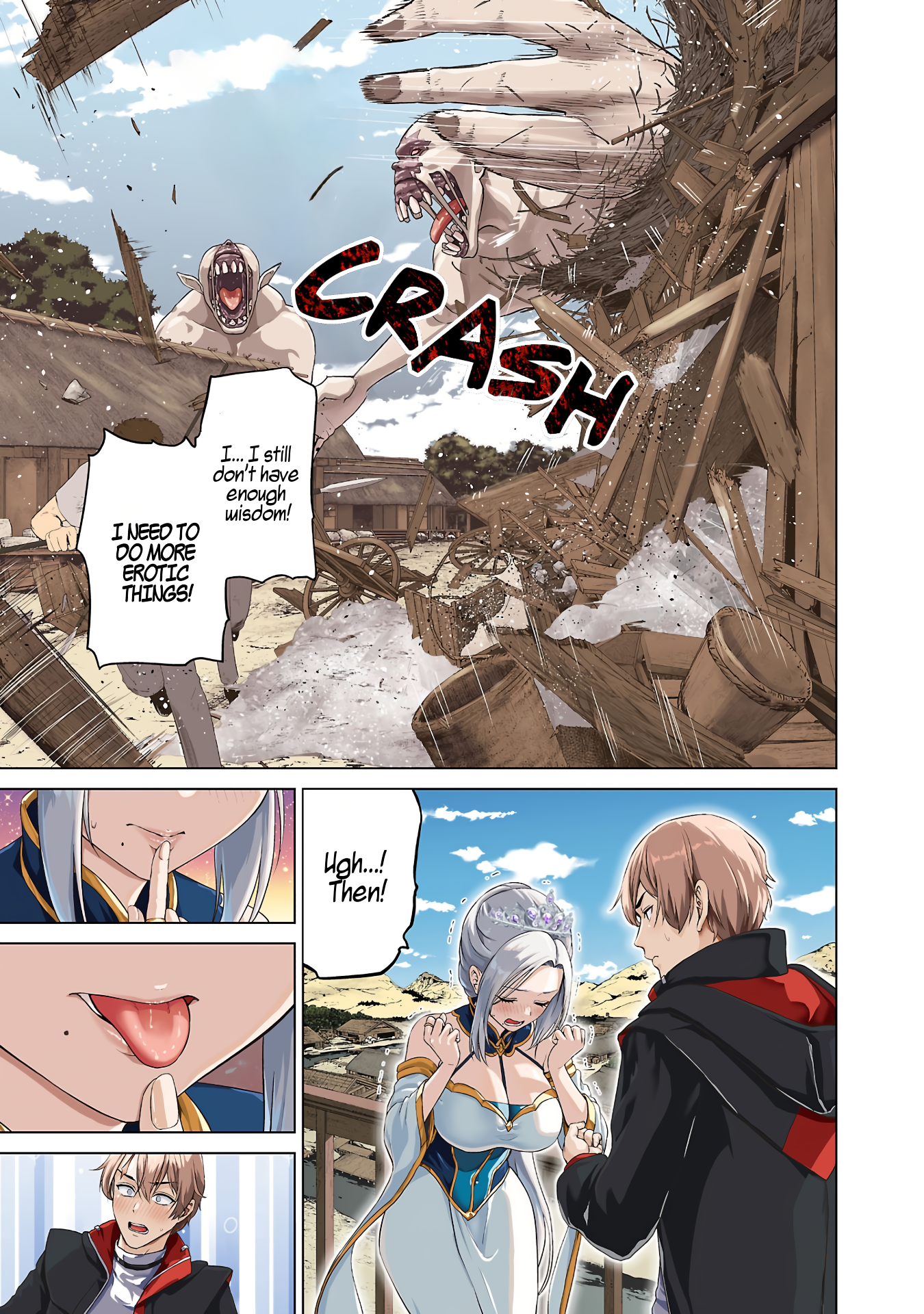 Isekai H Eiyuuden ~Bishoujo Senshi-tachi wa Saikyou Gunshi no Muchana Onegai ni Sakaraenai~ Chapter 1 - Page 5