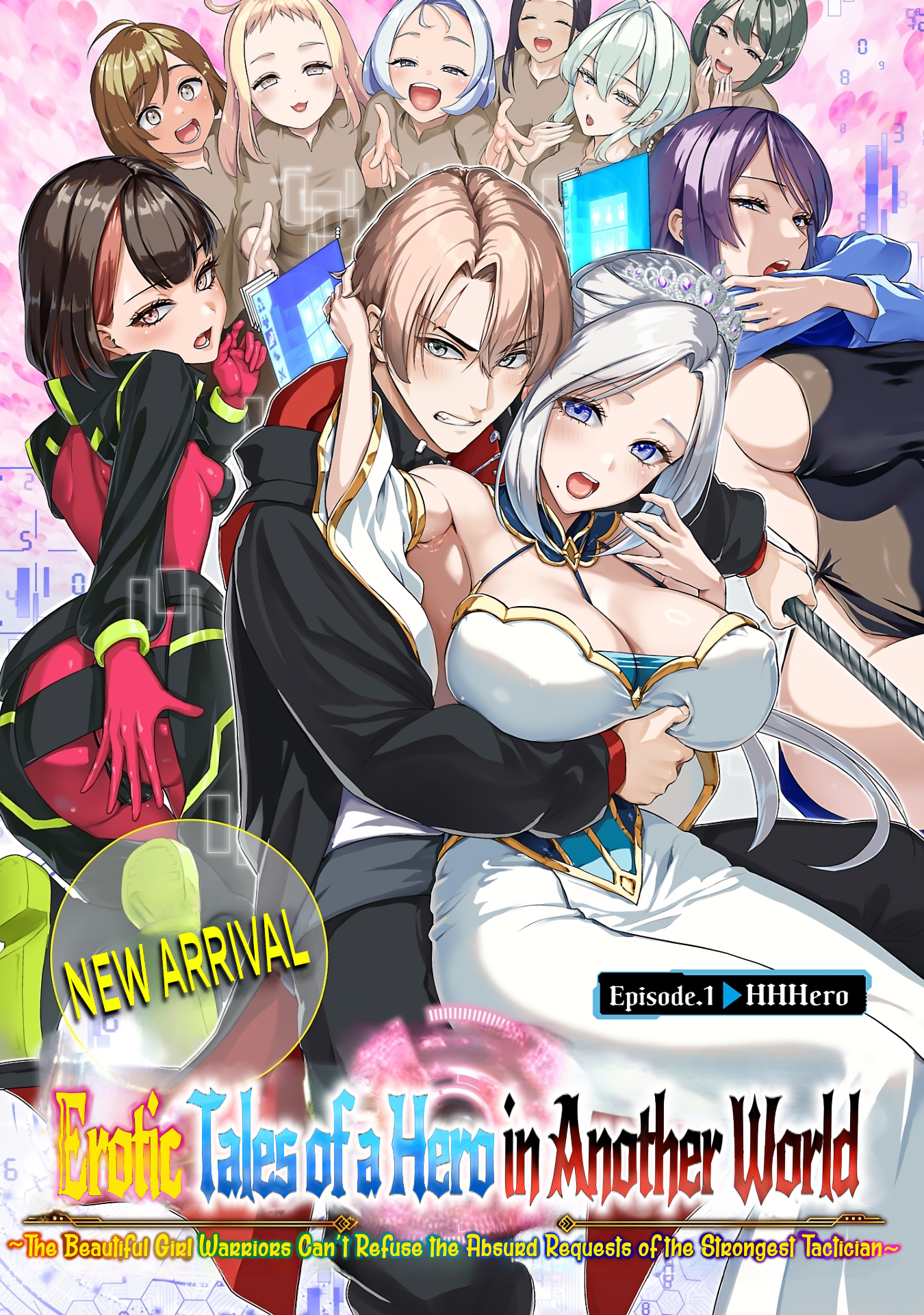 Isekai H Eiyuuden ~Bishoujo Senshi-tachi wa Saikyou Gunshi no Muchana Onegai ni Sakaraenai~ Chapter 1 - Page 9