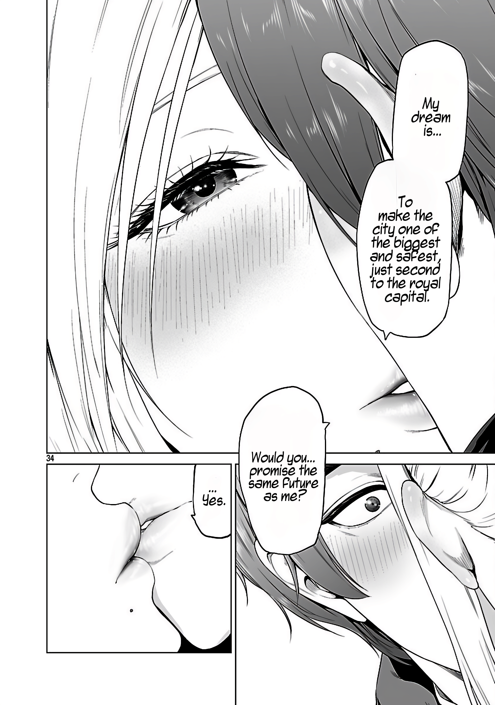 Isekai H Eiyuuden ~Bishoujo Senshi-tachi wa Saikyou Gunshi no Muchana Onegai ni Sakaraenai~ Chapter 3 - Page 36