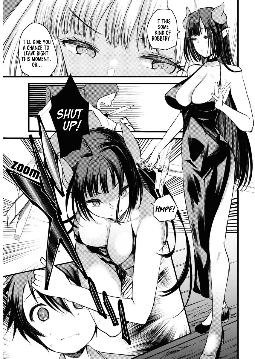 Isekai Hoteru e You Koso ~Mazoku de Yuusha na Saikyou Ane-tachi Kara Dekiai Sarete Komattemasu~ Chapter 1 - Page 22