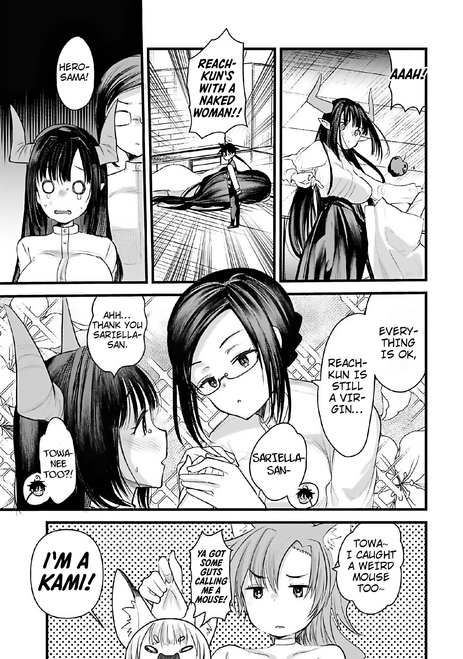 Isekai Hoteru e You Koso ~Mazoku de Yuusha na Saikyou Ane-tachi Kara Dekiai Sarete Komattemasu~ Chapter 10 - Page 4
