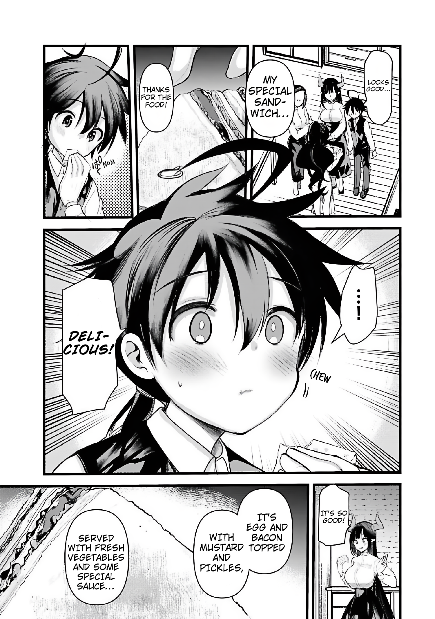 Isekai Hoteru e You Koso ~Mazoku de Yuusha na Saikyou Ane-tachi Kara Dekiai Sarete Komattemasu~ Chapter 10 - Page 10