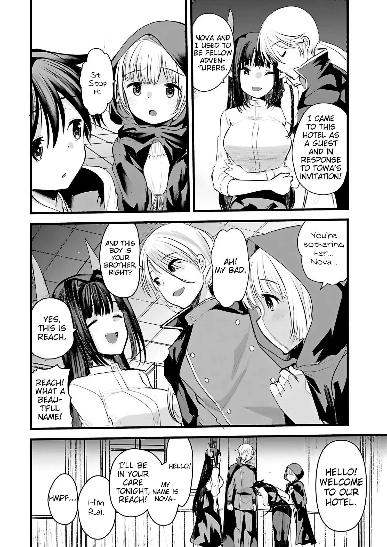 Isekai Hoteru e You Koso ~Mazoku de Yuusha na Saikyou Ane-tachi Kara Dekiai Sarete Komattemasu~ Chapter 11 - Page 5