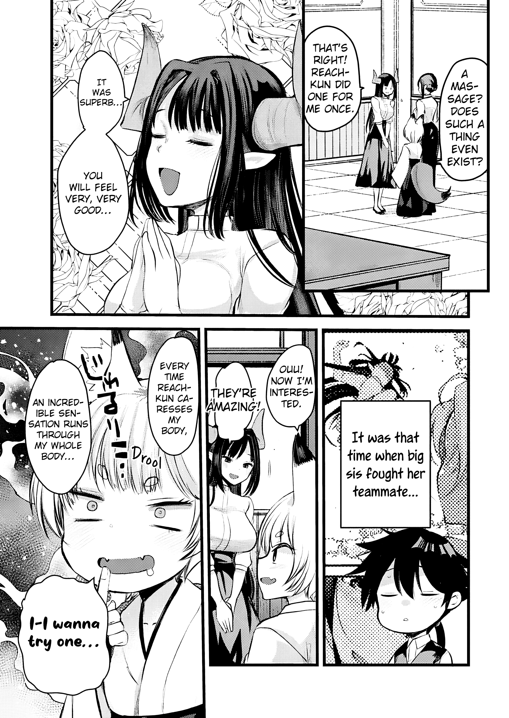 Isekai Hoteru e You Koso ~Mazoku de Yuusha na Saikyou Ane-tachi Kara Dekiai Sarete Komattemasu~ Chapter 12 - Page 4