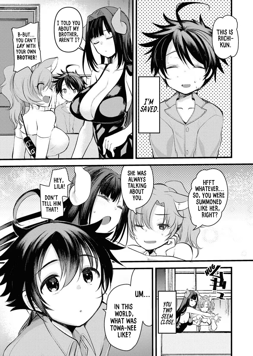 Isekai Hoteru e You Koso ~Mazoku de Yuusha na Saikyou Ane-tachi Kara Dekiai Sarete Komattemasu~ Chapter 2 - Page 3