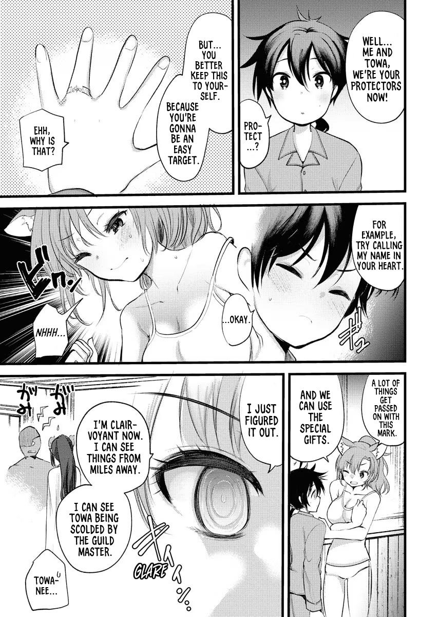 Isekai Hoteru e You Koso ~Mazoku de Yuusha na Saikyou Ane-tachi Kara Dekiai Sarete Komattemasu~ Chapter 3 - Page 11