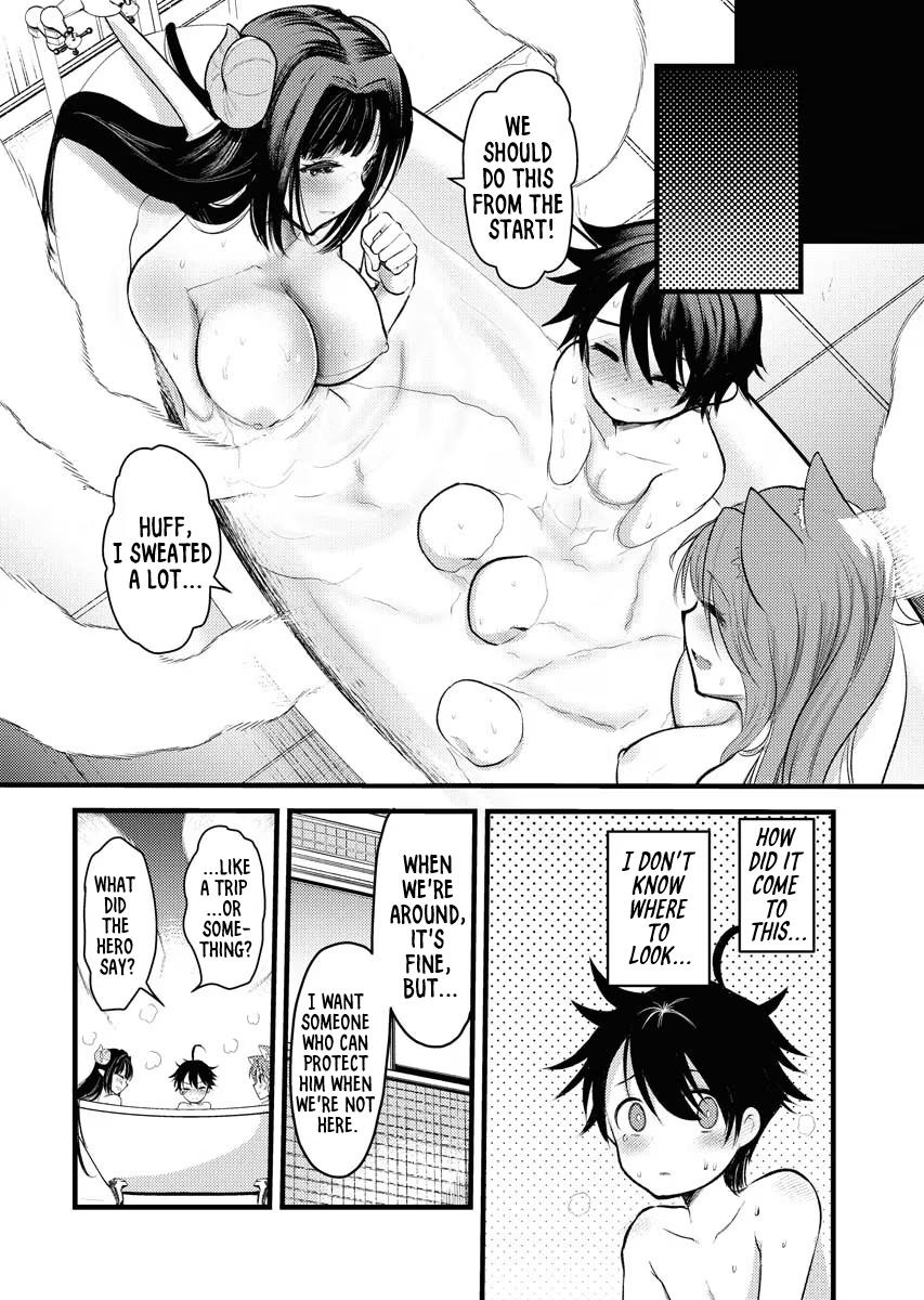 Isekai Hoteru e You Koso ~Mazoku de Yuusha na Saikyou Ane-tachi Kara Dekiai Sarete Komattemasu~ Chapter 4 - Page 21