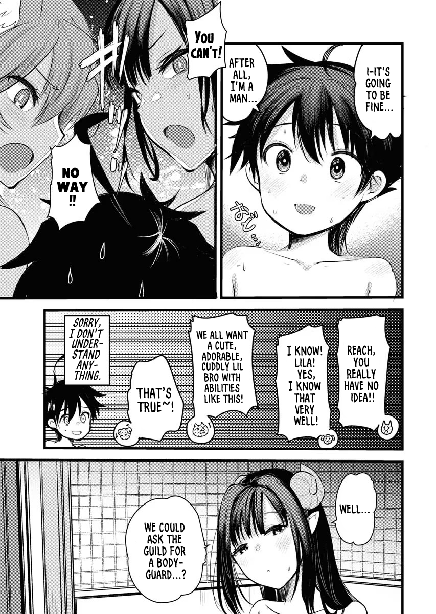 Isekai Hoteru e You Koso ~Mazoku de Yuusha na Saikyou Ane-tachi Kara Dekiai Sarete Komattemasu~ Chapter 4 - Page 22