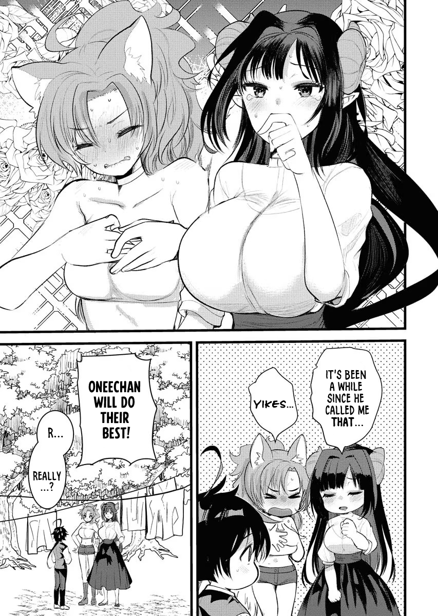 Isekai Hoteru e You Koso ~Mazoku de Yuusha na Saikyou Ane-tachi Kara Dekiai Sarete Komattemasu~ Chapter 4 - Page 5