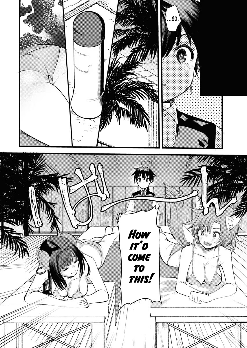Isekai Hoteru e You Koso ~Mazoku de Yuusha na Saikyou Ane-tachi Kara Dekiai Sarete Komattemasu~ Chapter 4 - Page 6