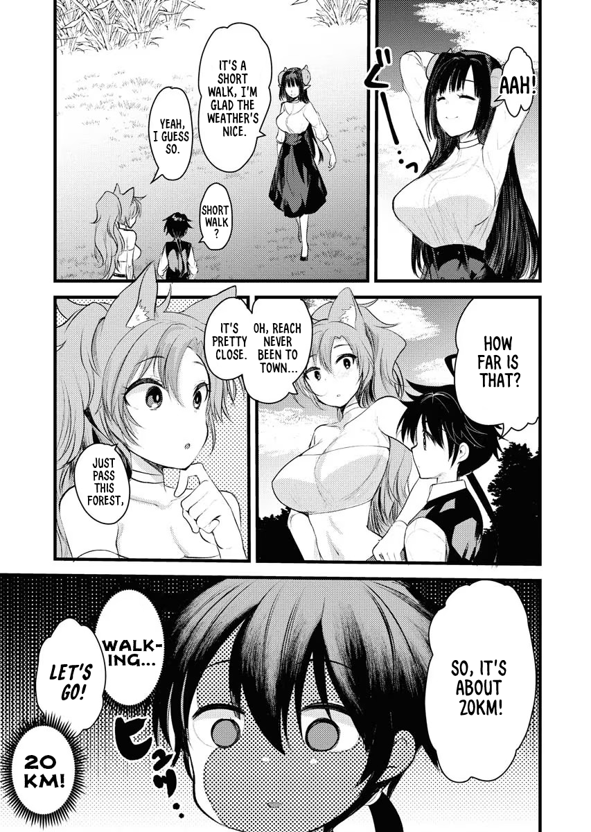 Isekai Hoteru e You Koso ~Mazoku de Yuusha na Saikyou Ane-tachi Kara Dekiai Sarete Komattemasu~ Chapter 5 - Page 1