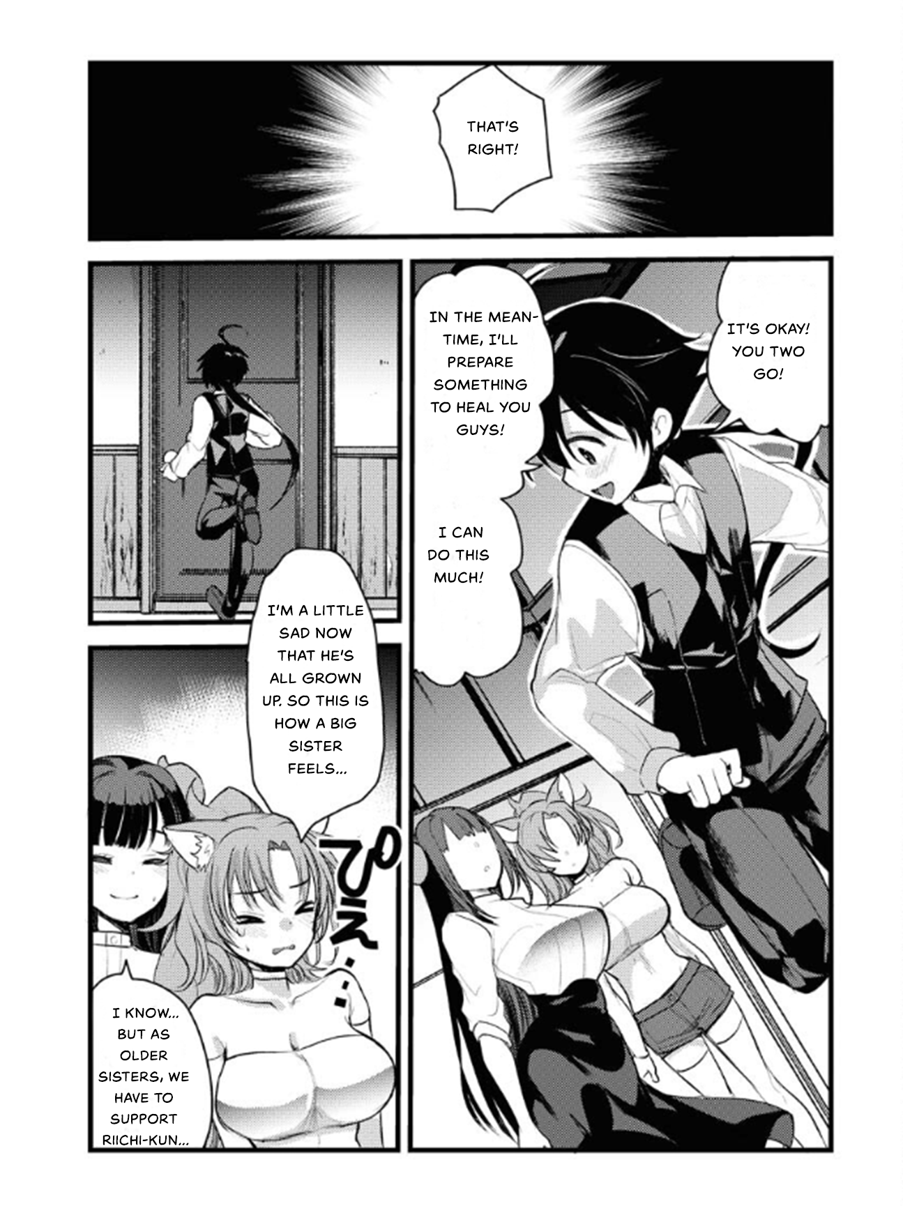 Isekai Hoteru e You Koso ~Mazoku de Yuusha na Saikyou Ane-tachi Kara Dekiai Sarete Komattemasu~ Chapter 6 - Page 6
