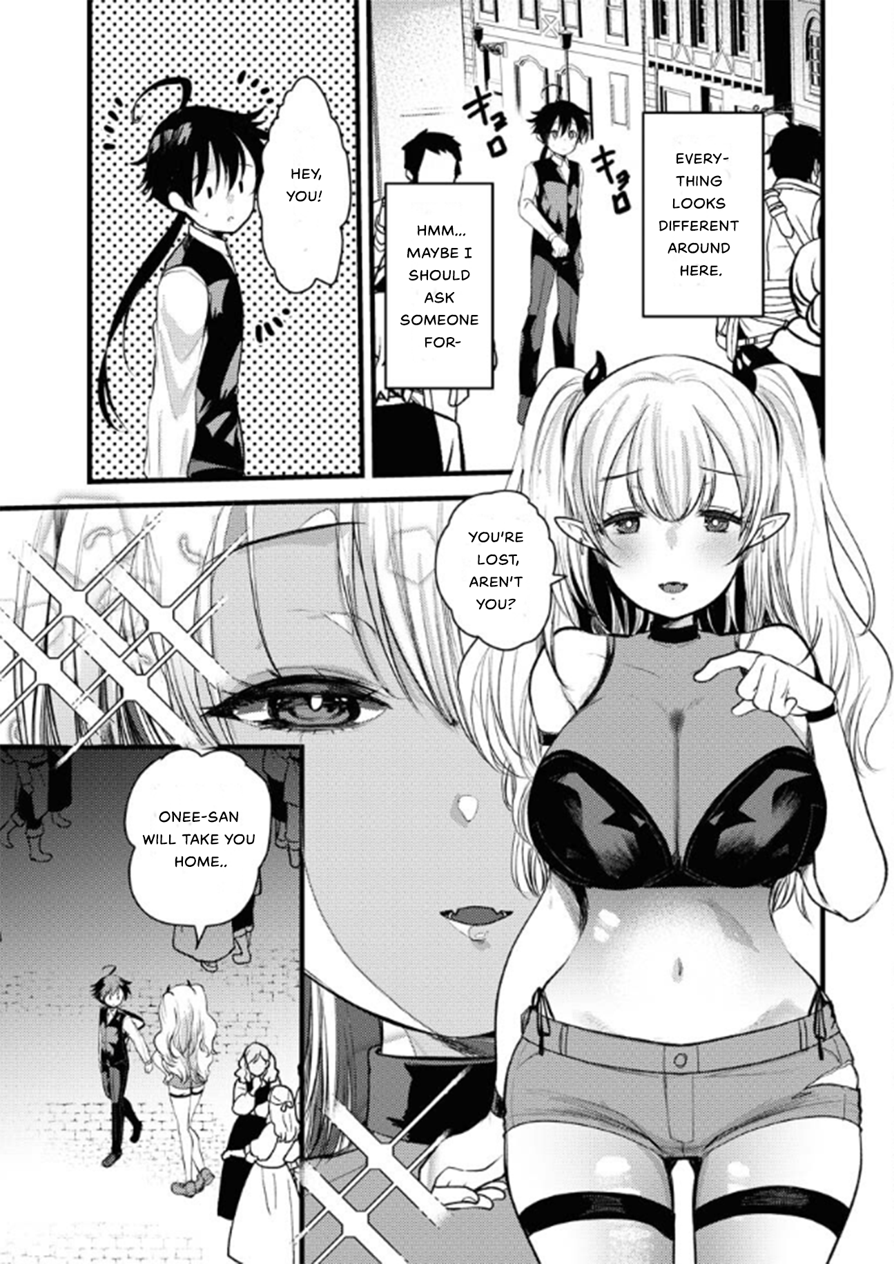 Isekai Hoteru e You Koso ~Mazoku de Yuusha na Saikyou Ane-tachi Kara Dekiai Sarete Komattemasu~ Chapter 6 - Page 8