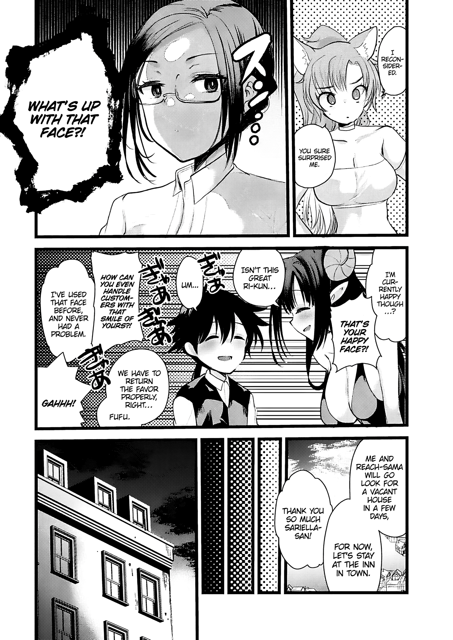 Isekai Hoteru e You Koso ~Mazoku de Yuusha na Saikyou Ane-tachi Kara Dekiai Sarete Komattemasu~ Chapter 7 - Page 5