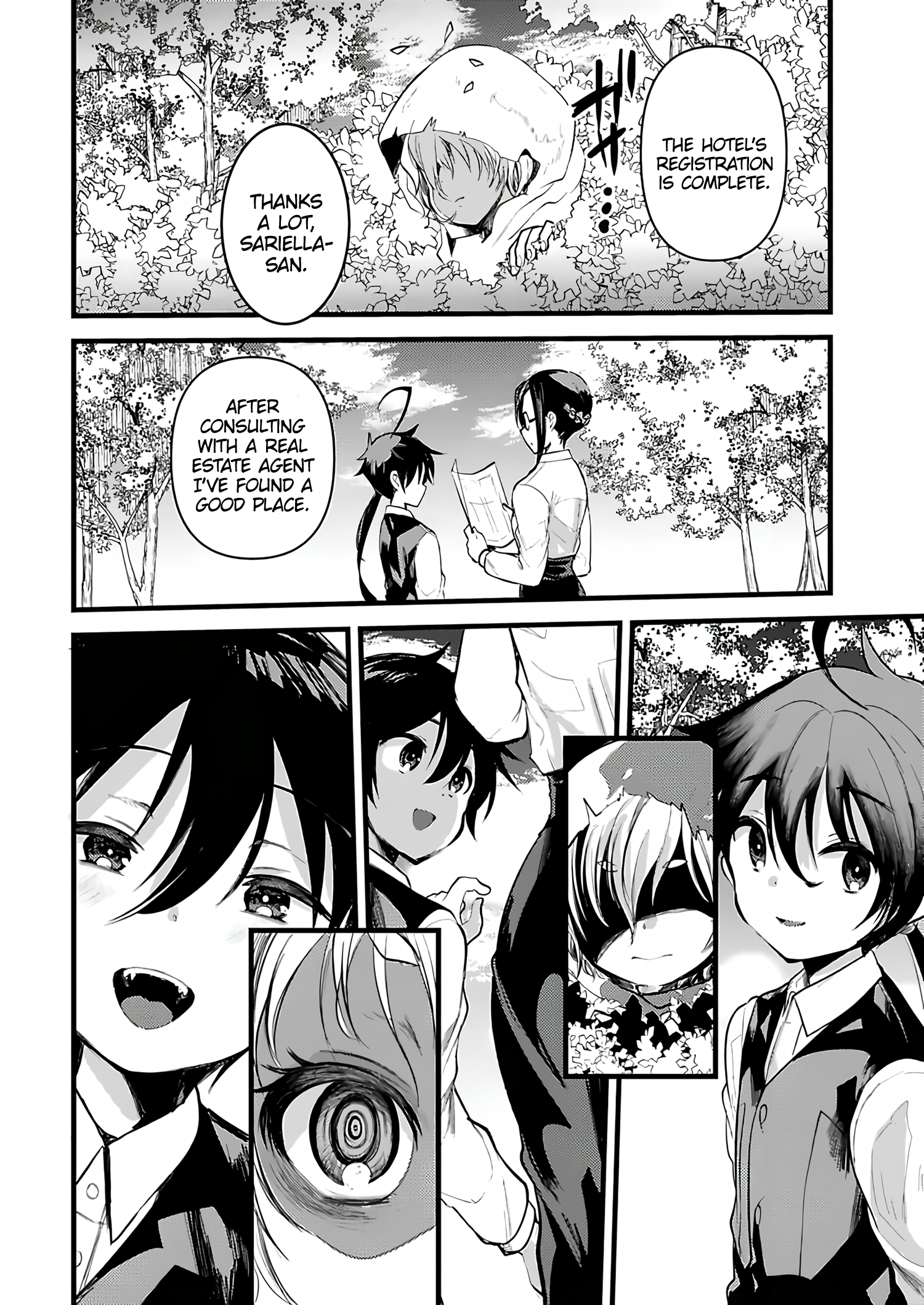 Isekai Hoteru e You Koso ~Mazoku de Yuusha na Saikyou Ane-tachi Kara Dekiai Sarete Komattemasu~ Chapter 8 - Page 3