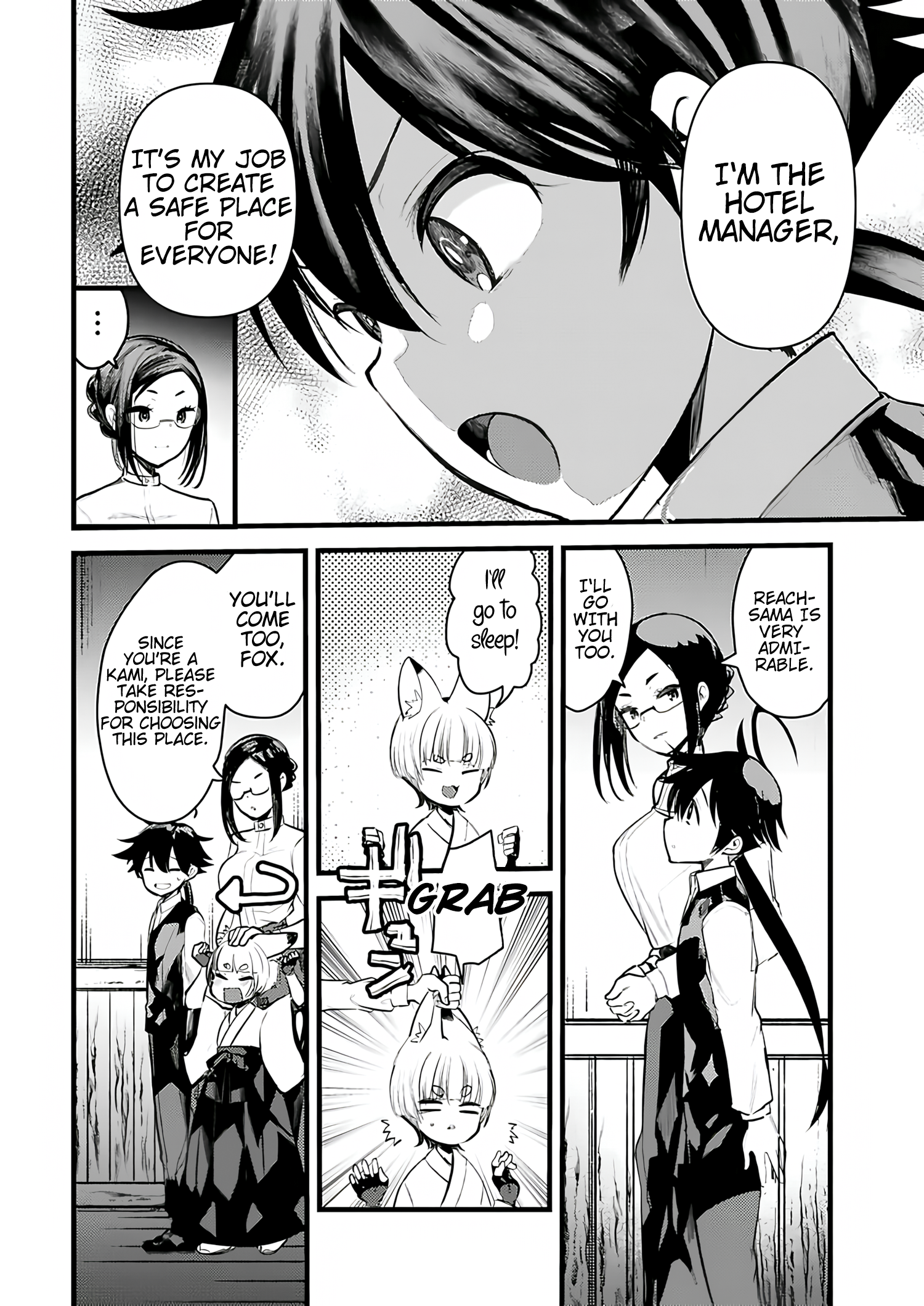 Isekai Hoteru e You Koso ~Mazoku de Yuusha na Saikyou Ane-tachi Kara Dekiai Sarete Komattemasu~ Chapter 9 - Page 13