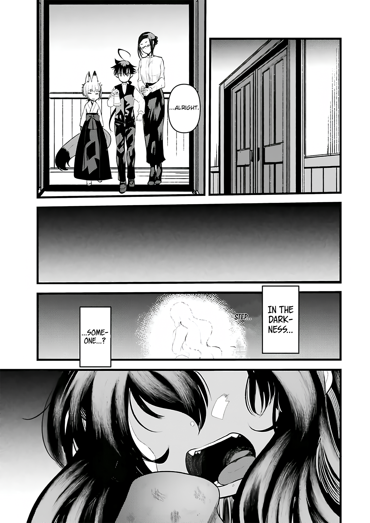 Isekai Hoteru e You Koso ~Mazoku de Yuusha na Saikyou Ane-tachi Kara Dekiai Sarete Komattemasu~ Chapter 9 - Page 14