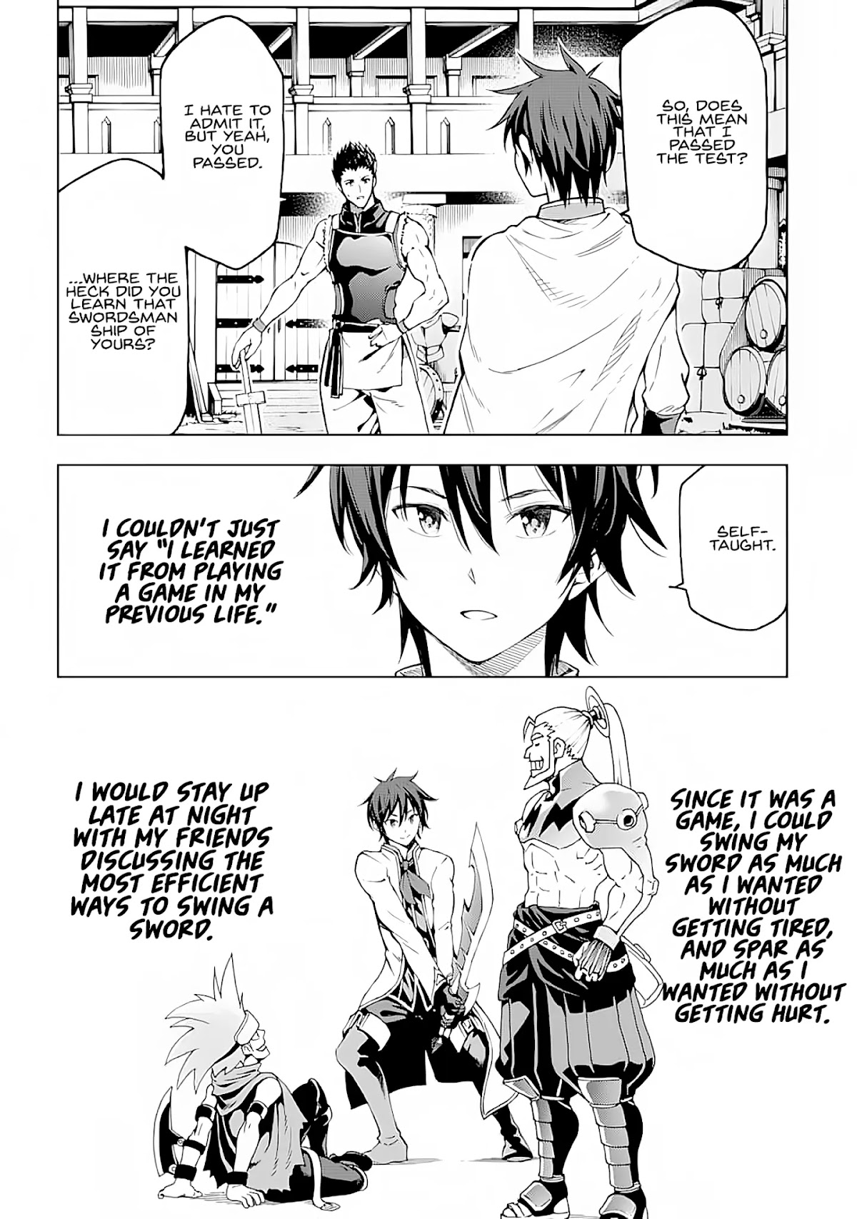 Isekai Kenja no Tensei Musou ~Geemu no Chishiki de Isekai Saikyou~ Chapter 3 - Page 2