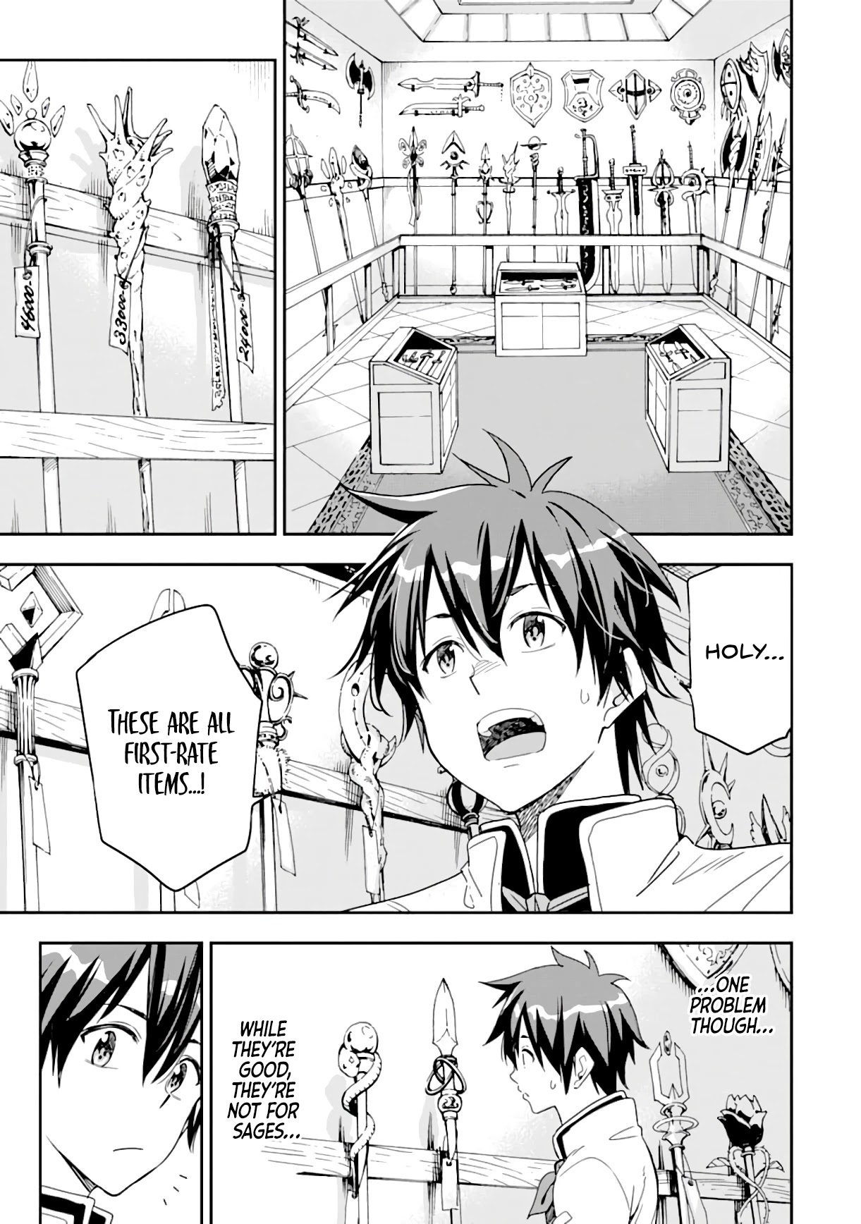 Isekai Kenja no Tensei Musou ~Geemu no Chishiki de Isekai Saikyou~ Chapter 8 - Page 34