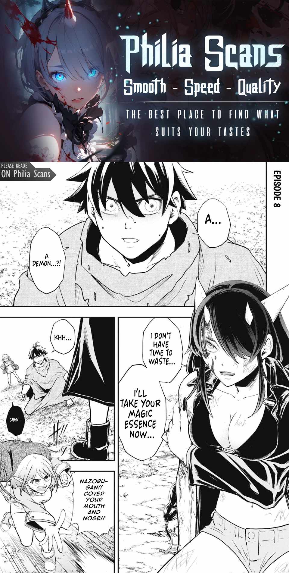 Isekai Makui ~Oukoku ni Suterareta Mamono Kurai no Hangyakutan Chapter 8 - Page 1