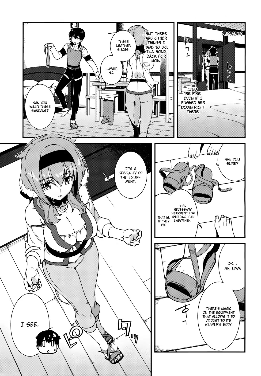 Isekai Meikyuu de Harem o Chapter 10 - Page 12
