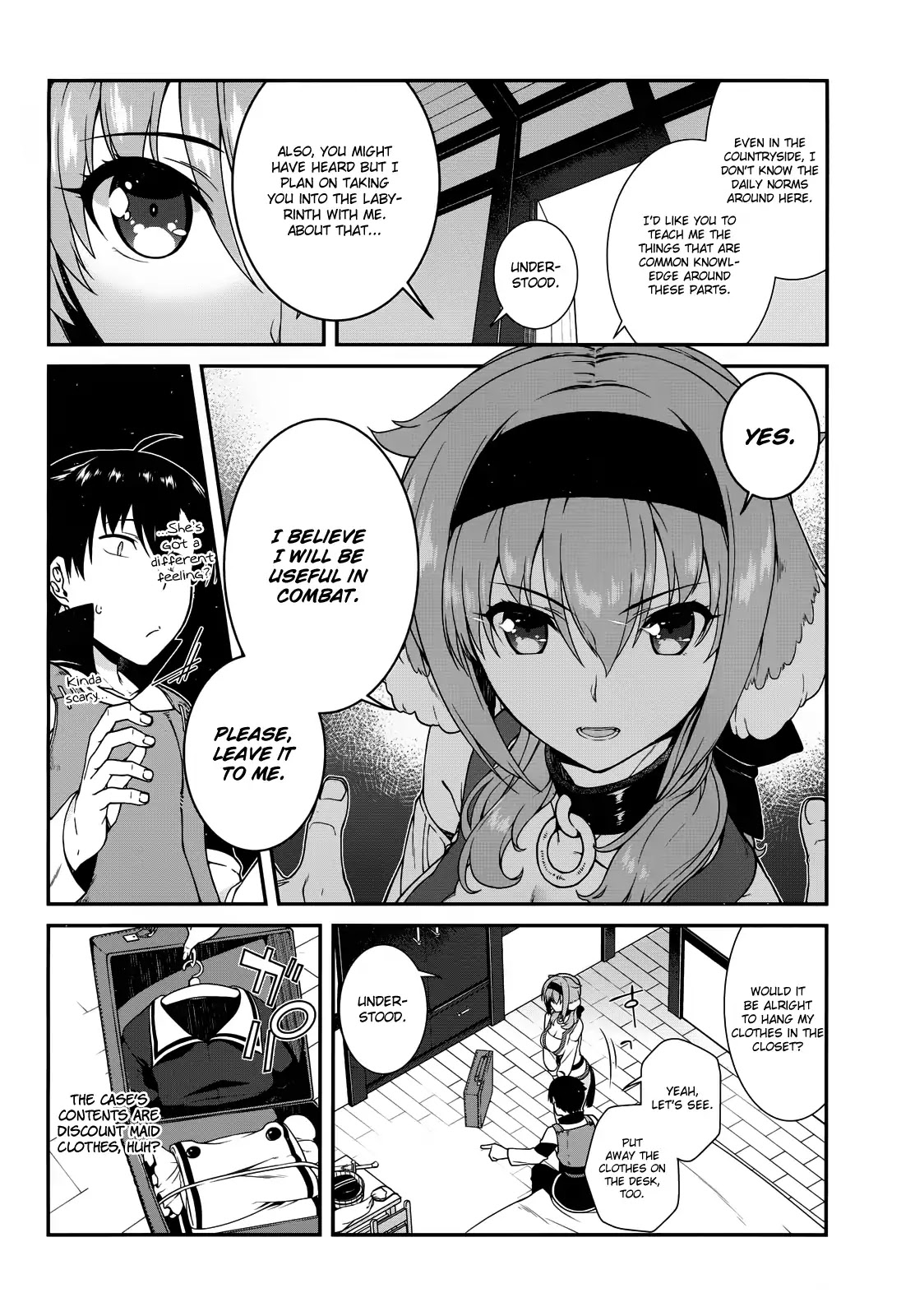 Isekai Meikyuu de Harem o Chapter 10 - Page 9
