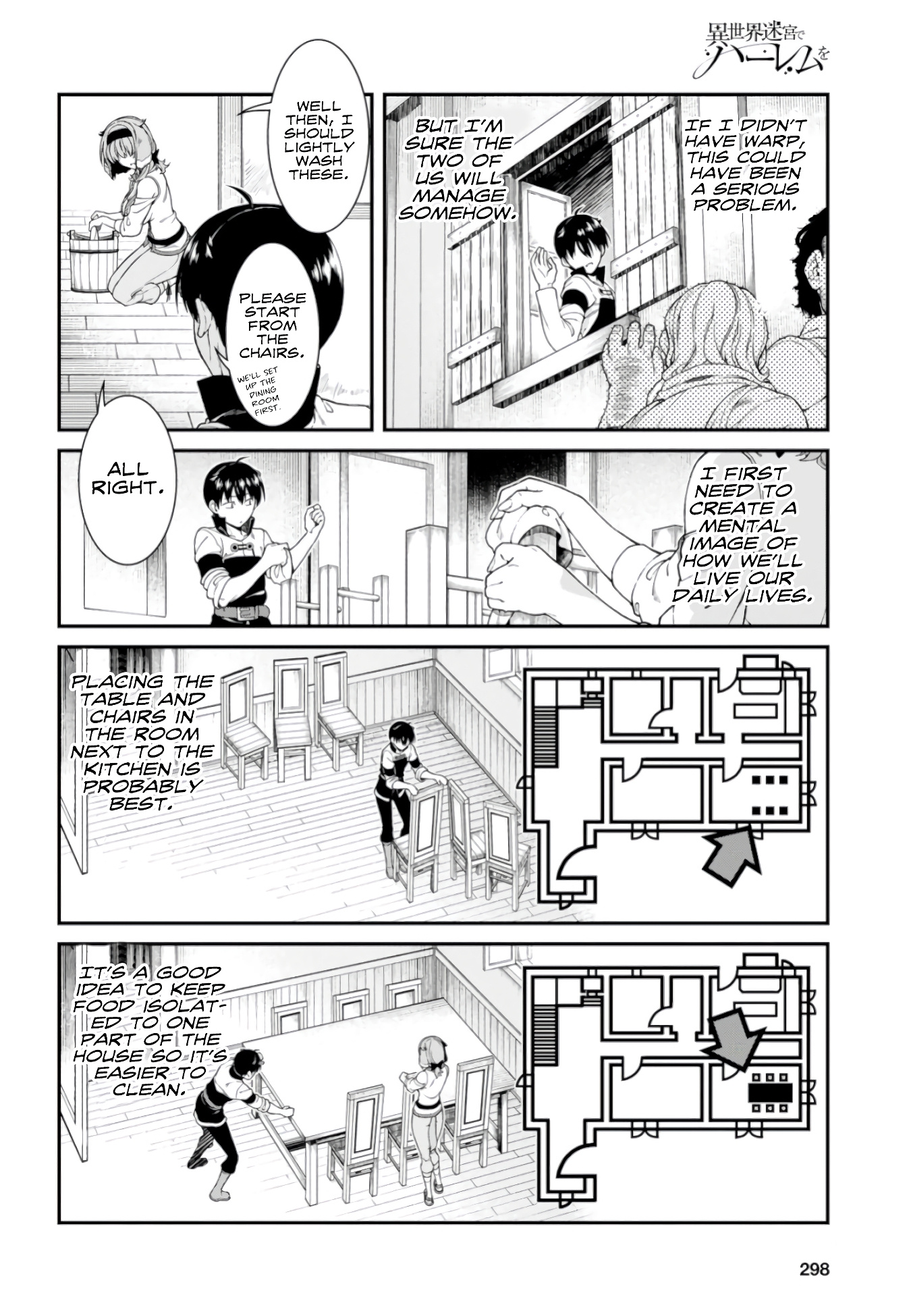 Isekai Meikyuu de Harem o Chapter 26 - Page 22