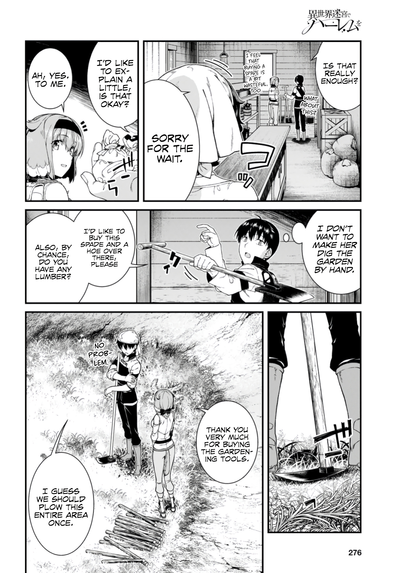 Isekai Meikyuu de Harem o Chapter 27 - Page 28